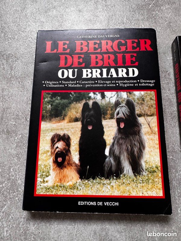 Beauce Beauceron Standard Livre Chien Berger De Brie (briard - Main Image