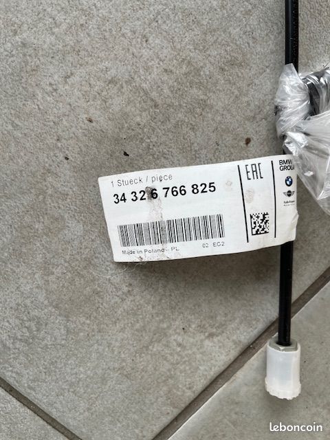Tuyau De Frein Arrière ABS/ASC Pour BMW Série 5 E60 3.0d - Réf. 34326766825, Neuf D'origine