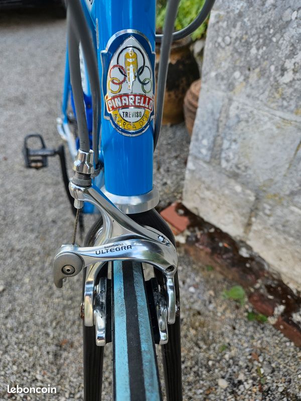 Cadre Vélo Pinarello Paris Vires - Aluminium 61 Cm - Fourche Carbone - Vintage Italie