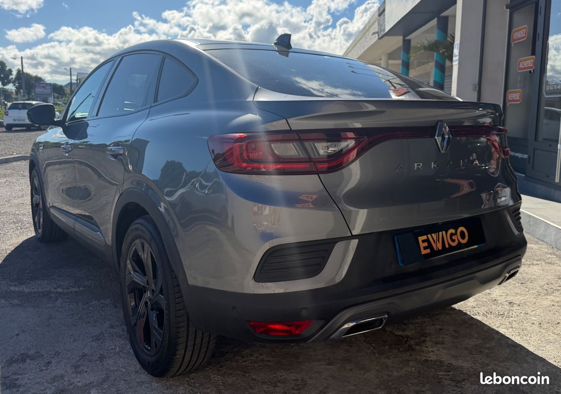 RENAULT ARKANA 1.6 E-TECH 145CH FULL HYBRID RS LINE BVA + CAMERA AV/AR/360° + CARPLAY + SON BOSE + SIEGE ELECTRIQUe (image 6)