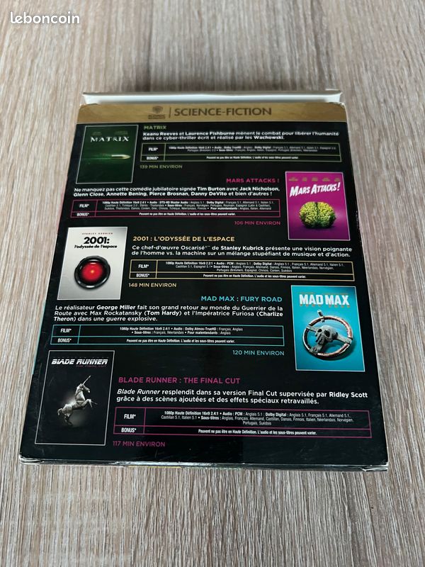 Coffret science fiction bluray (image 2)