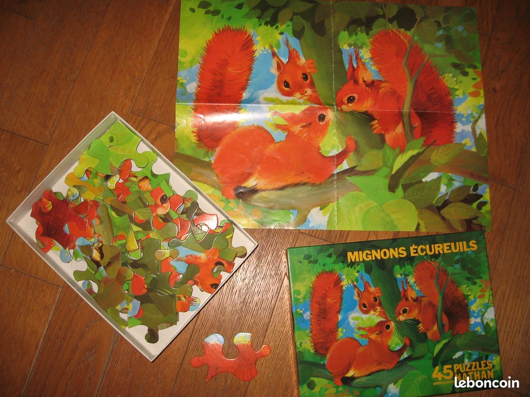 Puzzle Fernand Nathan gros morceaux (image 1)