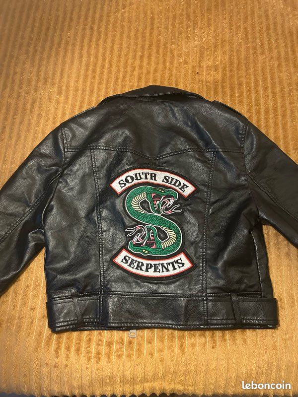 Southside Serpents Jaqueta De Couro De Riverdale Leather Jacket