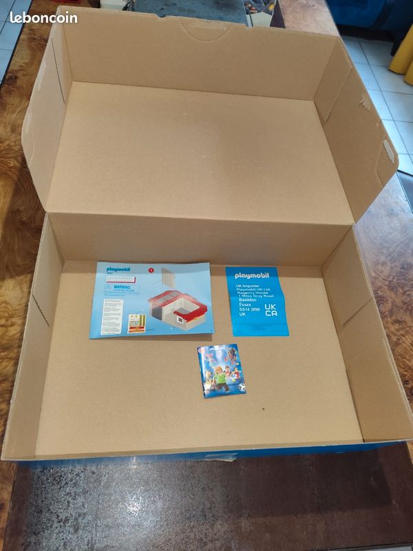 Boîte Vide Playmobil Réf. 4006 - Occasion, Abîmée, Pour Collectionneurs (Attention : Boîte Vide !)