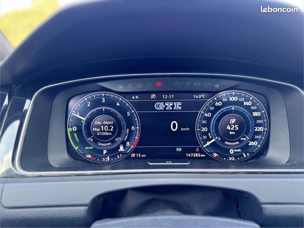 Volkswagen golf gte 204ch - cam - carplay - virtual phase 2 (image 12)