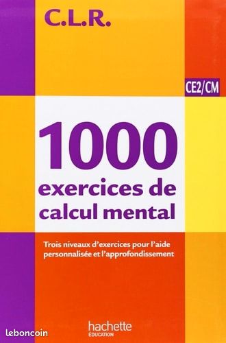 1000 exercices de calcul mental (image 1)