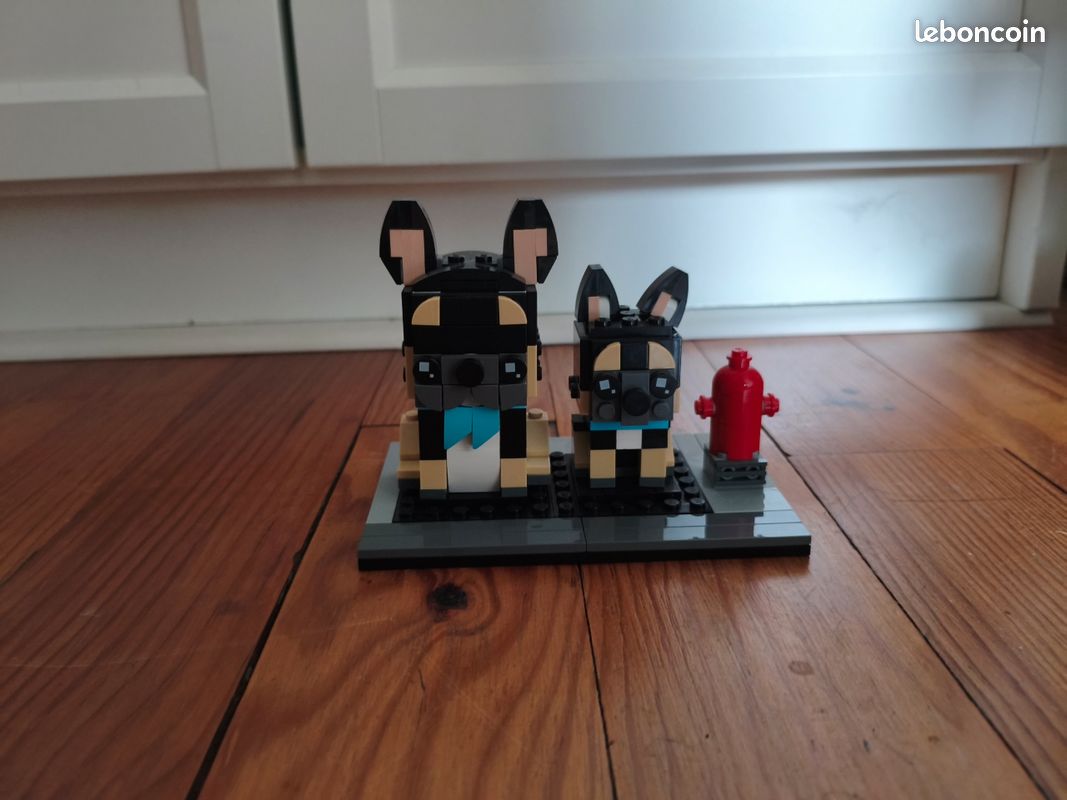Lego brick headz bulldogs (image 1)