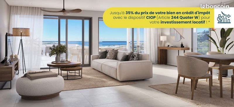 Appartement 3 pièces 60 m² · à Saint-Paul · 60 m² · 670 000 €