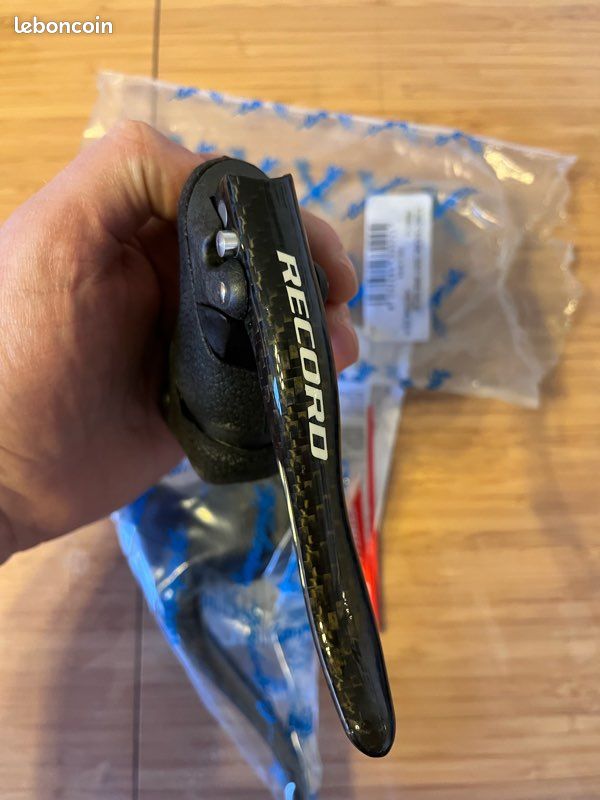 Leviers De Frein Campagnolo Nuovo Record Vintage - Avec Capots Neufs NOS