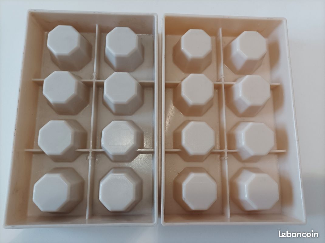 Lot 6 Moules à Chocolat Professionnels Polycarbonate Cacao Barry - Vintage
