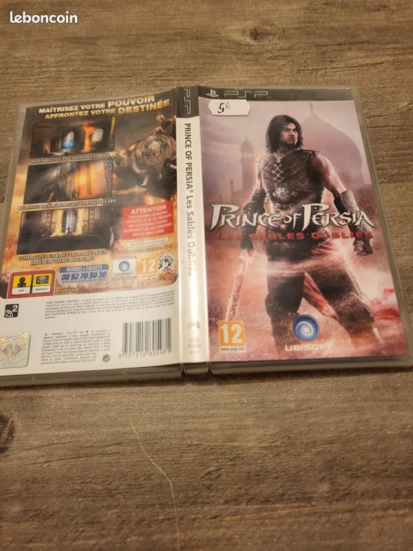 Jeu PSP Prince Of Persia : Les Sables Oubliés - Très Bon état, Complet Probablement