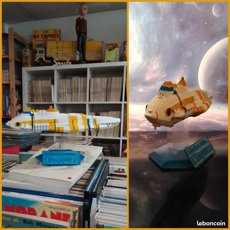 Figurine Il était Une Fois L'espace – Maestro En Plastique Dur – Rare