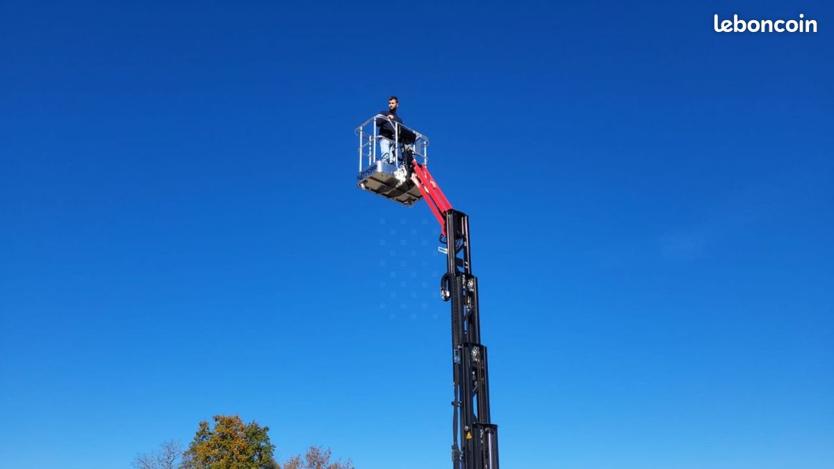 Platform Basket Héron 10 avec stabilisateurs (image 15)