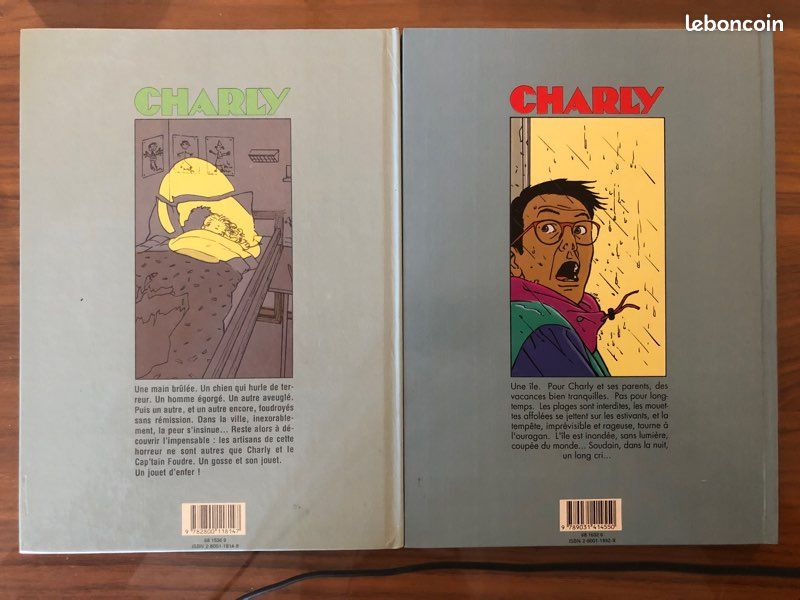 BD lot de 2 CHARLY tomes 1 et 2 (image 2)
