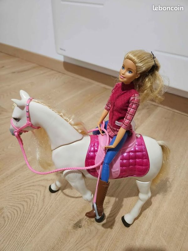 Barbie dreamhorse avec cheval interactif Jeux Jouets