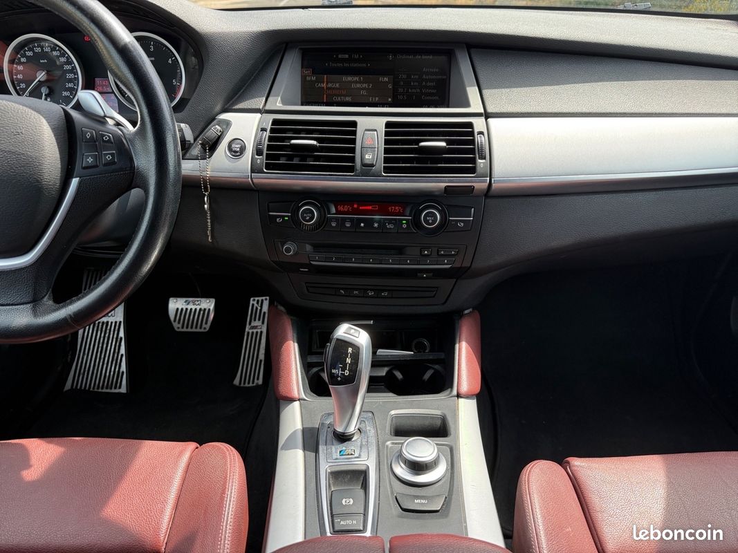 BMW X6 30d 3.0D L6 XDRIVE 235ch LUXE - RADAR AV AR - PARK ASSIST - REGULATEUR - GARANTIE 12 mois (image 14)
