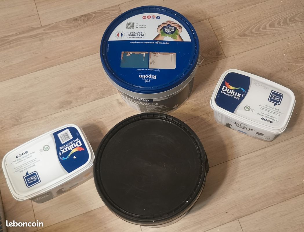 Lot de pots de peinture blanche (image 2)