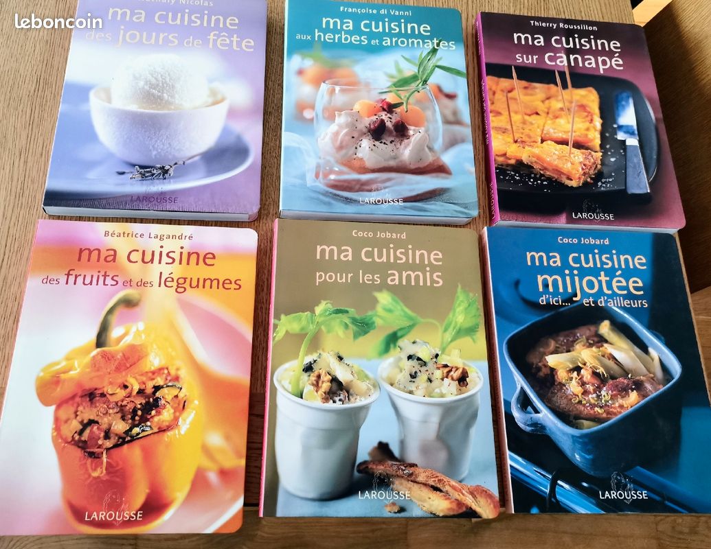 6 livres de cuisine Larousse (image 1)