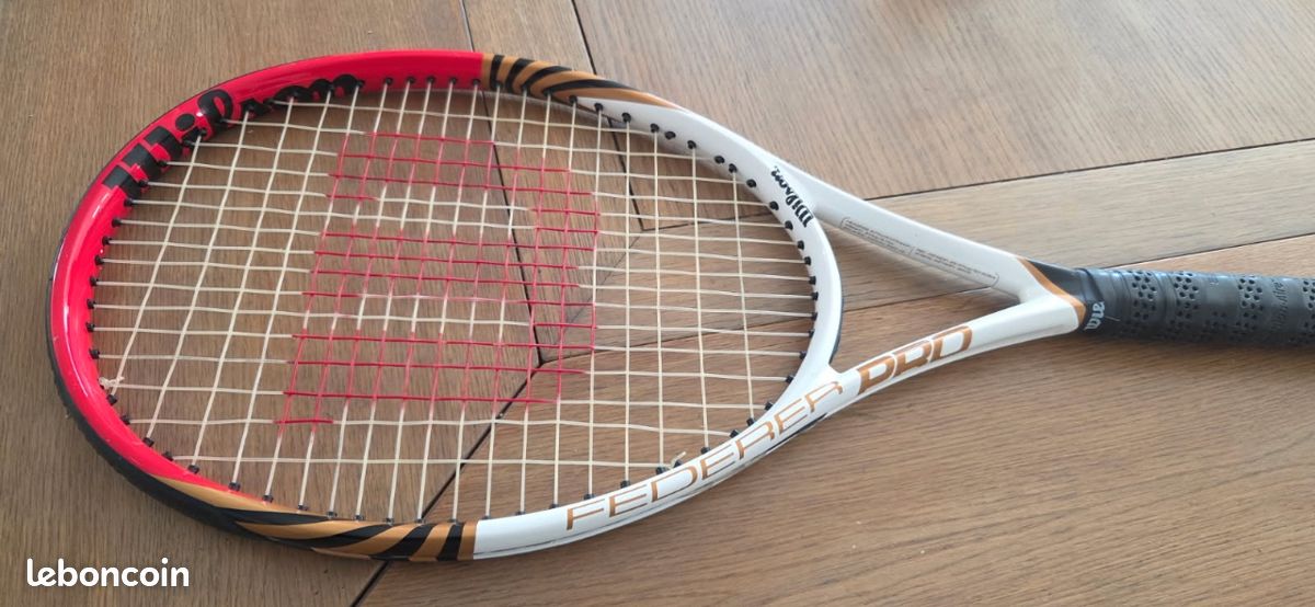 Raquette de tennis Wilson Roger Federer 27 titane poignée 4 1