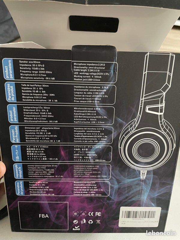 Casque gaming lumineux (image 3)