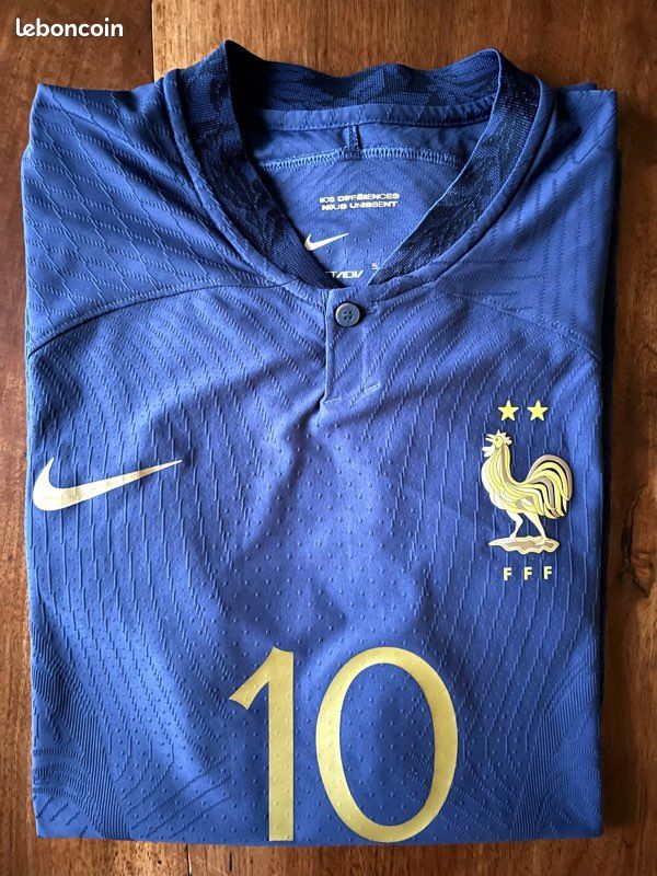 Maillot Extérieur France FFF 2022 ADV Nike Taille M - #10 Mbappé - Neuf étiquettes