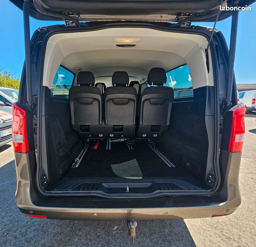 Mercedes classe v 220d 163 cv 7 places extra long 2017 1ere main garantie 6 mois (image 5)