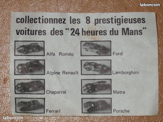 Jouet publicitaire vittel alpine renault (image 3)