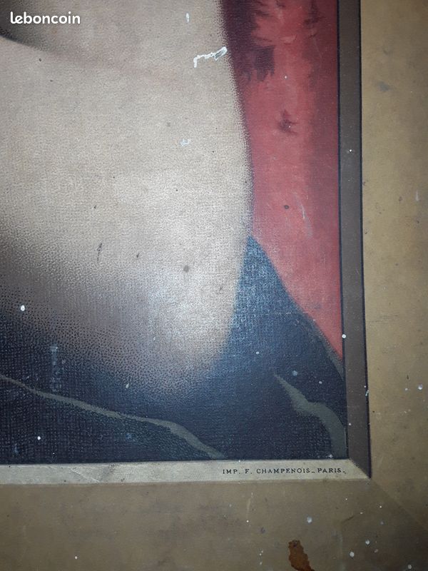 Ancien Grand carton publicitaire Lefèvre utile (image 3)