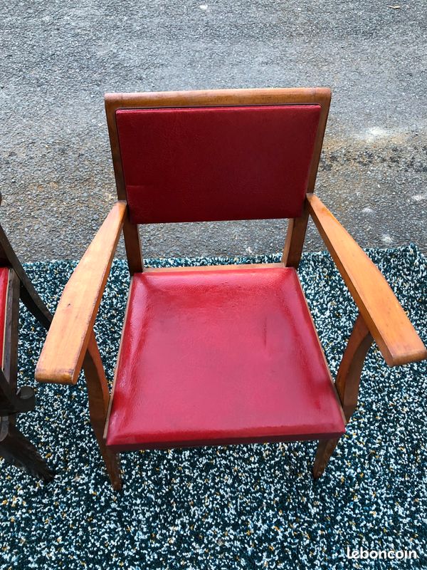 Fauteuil Bridge Années 30 Restauration T, Design par Lin-Et-Patine