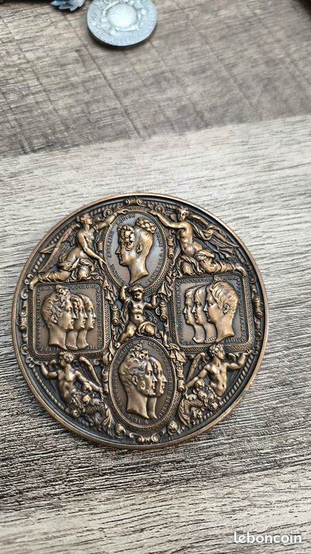 Médaille En Bronze Monnaie De Paris – UPIH / Blason 1877 – Collection Rare