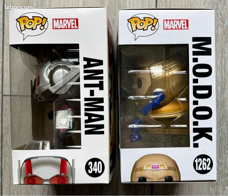 Lot de 2 Figurines Funko Pop Marvel 8-Ant-Man (image 4)