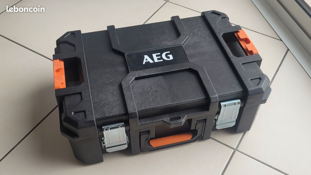 Caisse de rangement AEG QuickStack NEUVE - Bricolage