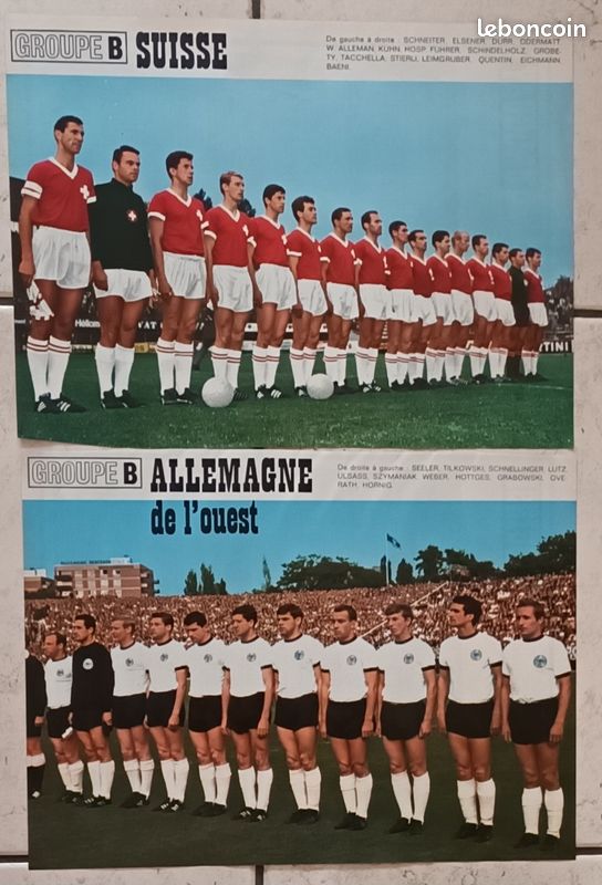 Photographie Coupe Du Monde De Football 1966 - Épreuve Couleur