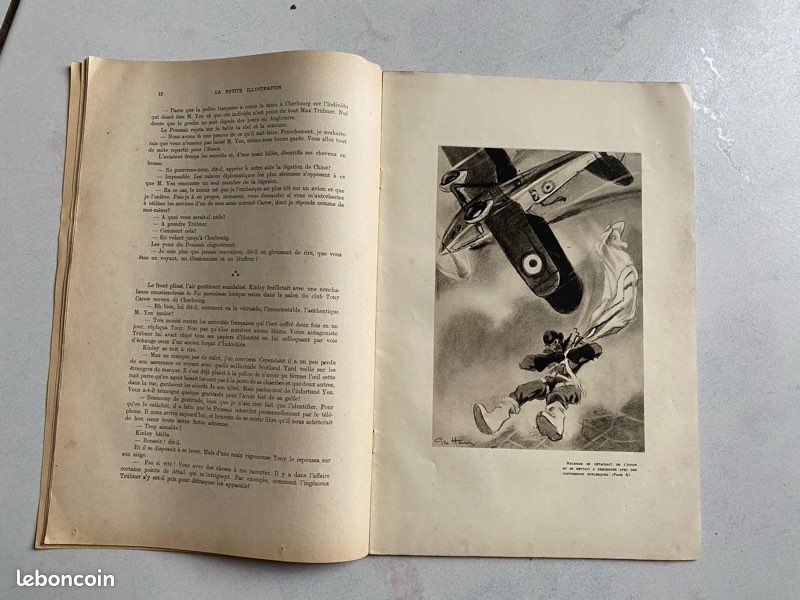 La petite illustration 1934. « service aérien « (image 4)