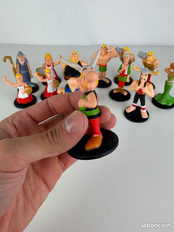 Lot De 2 Figurines Astérix Hachette 2012 - Résine, état Neuf Sous Blister