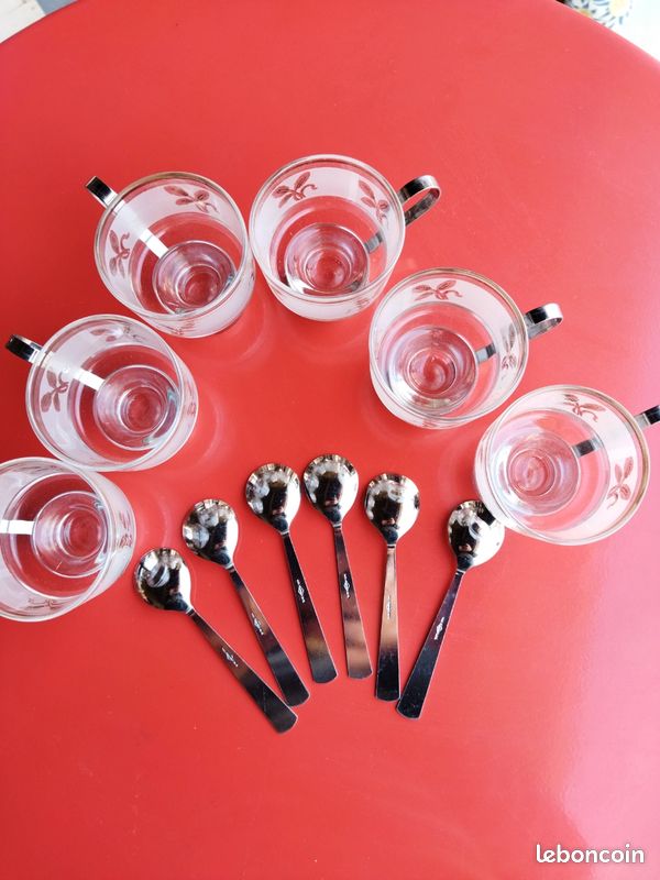 Théière en verre & inox avec filtre - Cafés Marc