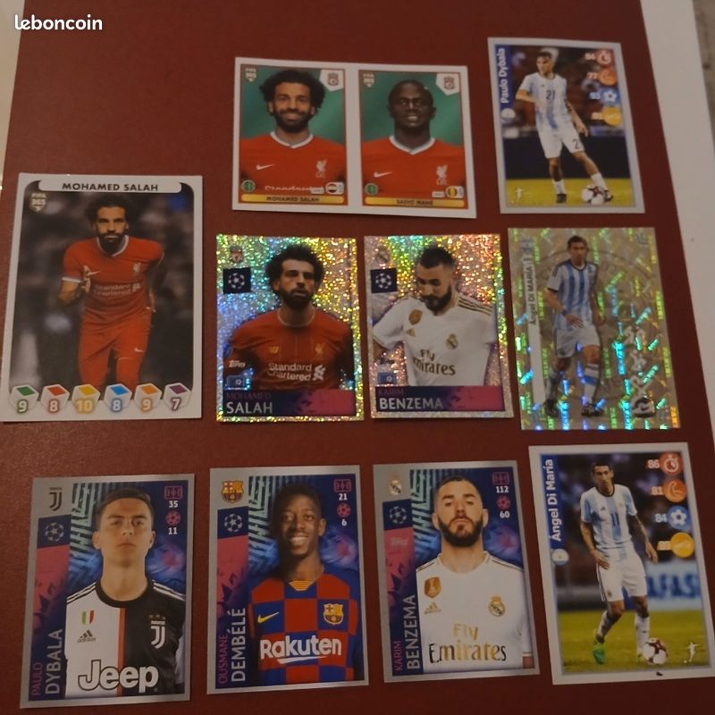 SET COMPLET COMPLETO PANINI FOOT FRANCE 2007 BENZEMA ROOKIE + VUOTO ALBUM VIDE