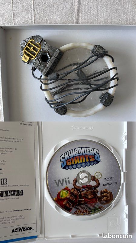 3 jeux skylanders giants + swap force + trap teamsur wii + 2 à Romanèche Thorins | Clasf jeux
