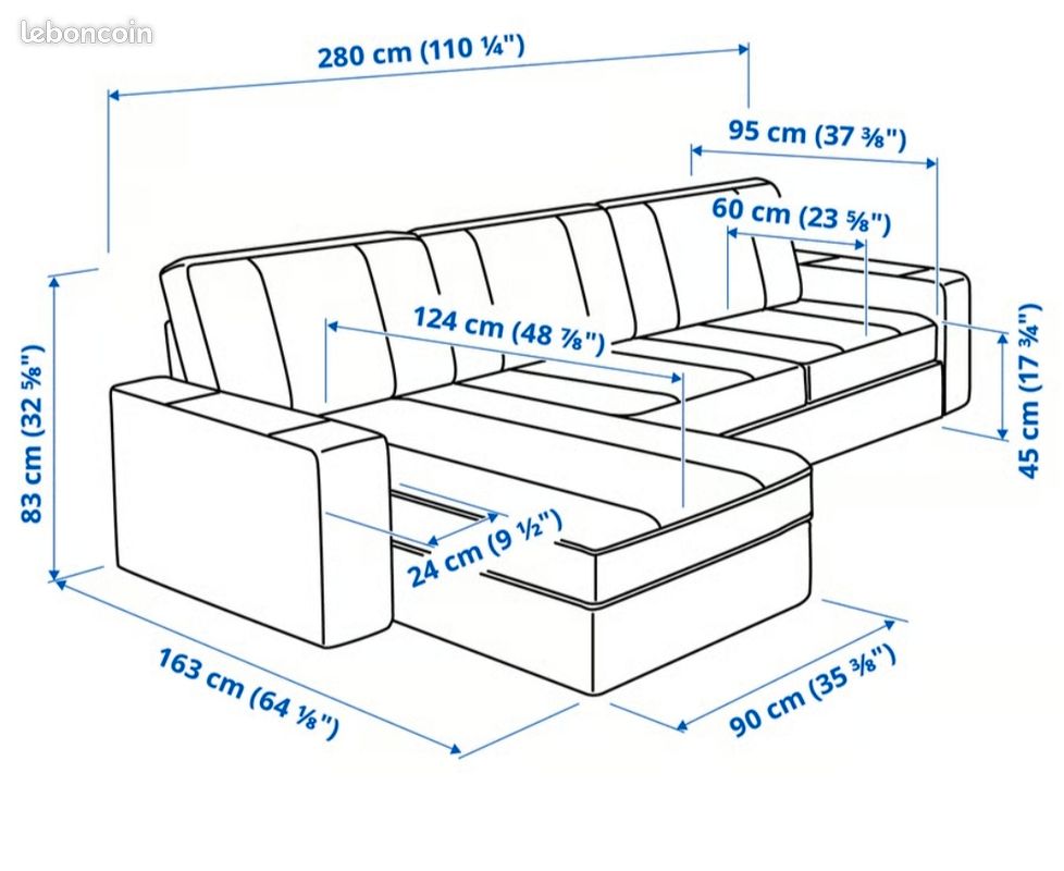 Canapé Kivik Ikea (image 5)