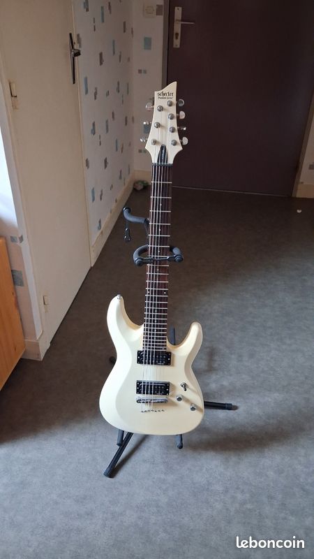 Guitare électrique 7 cordes custom Schecter C7 Deluxe (image 1)