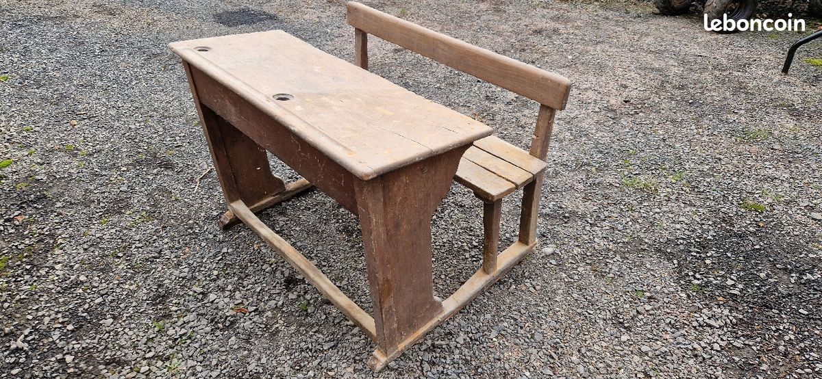 Bureau écolier vintage (image 1)