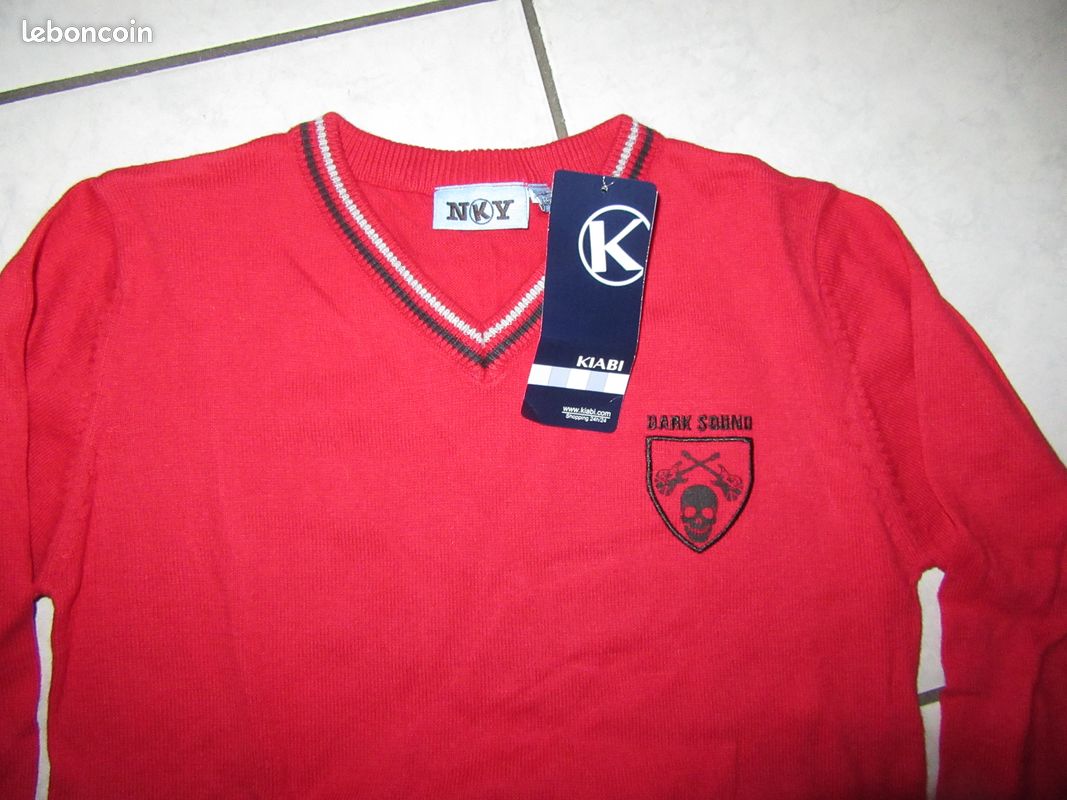 Pull kiabi taille 8 ans neuf fabi45 (image 2)