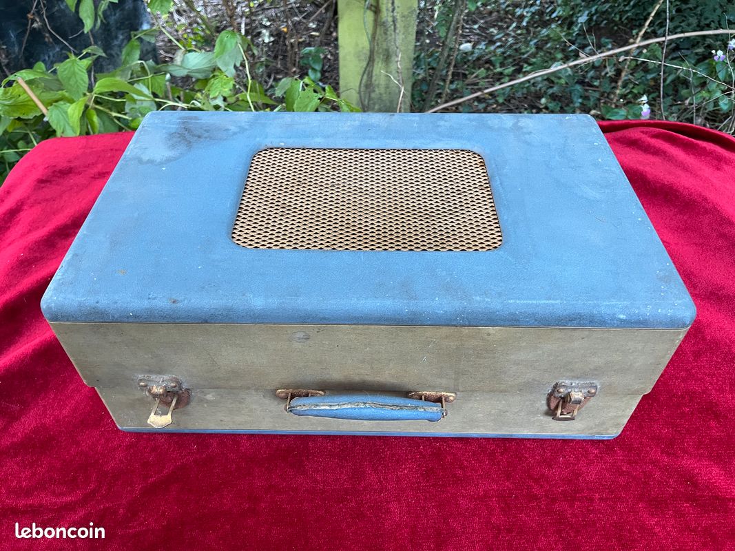 Électrophone Vintage Claude Paz & Visseaux - Selectrophone - Fabriqué En France