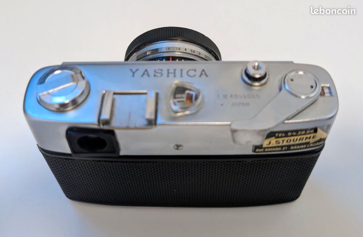 Appareil photo argentique Yashica J Motor Noir Reconditionné - Appareil photo argentique - Achat