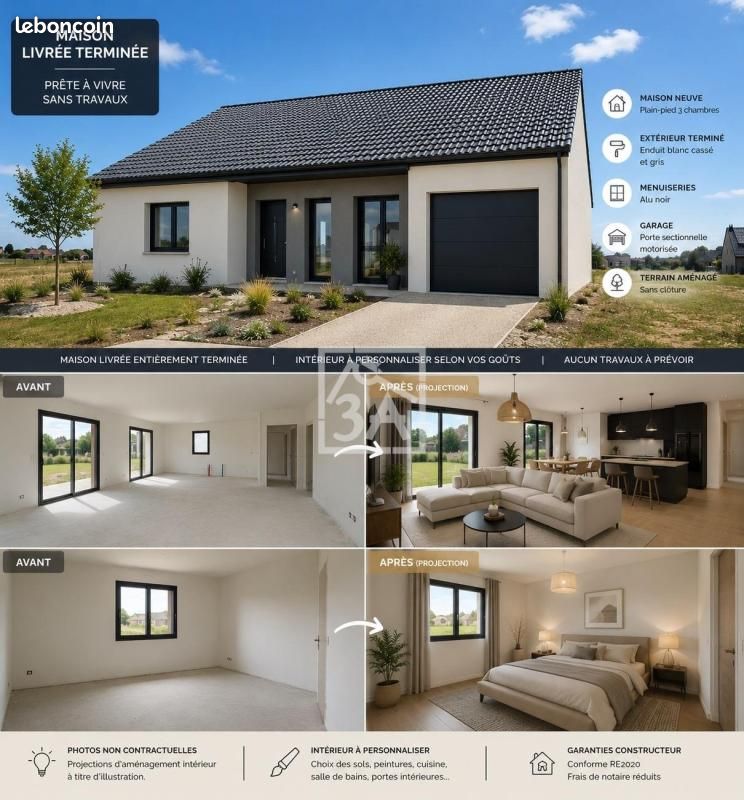 Maison 5 pièces 104 m² · à Wardrecques · 104 m² · 260 000 €