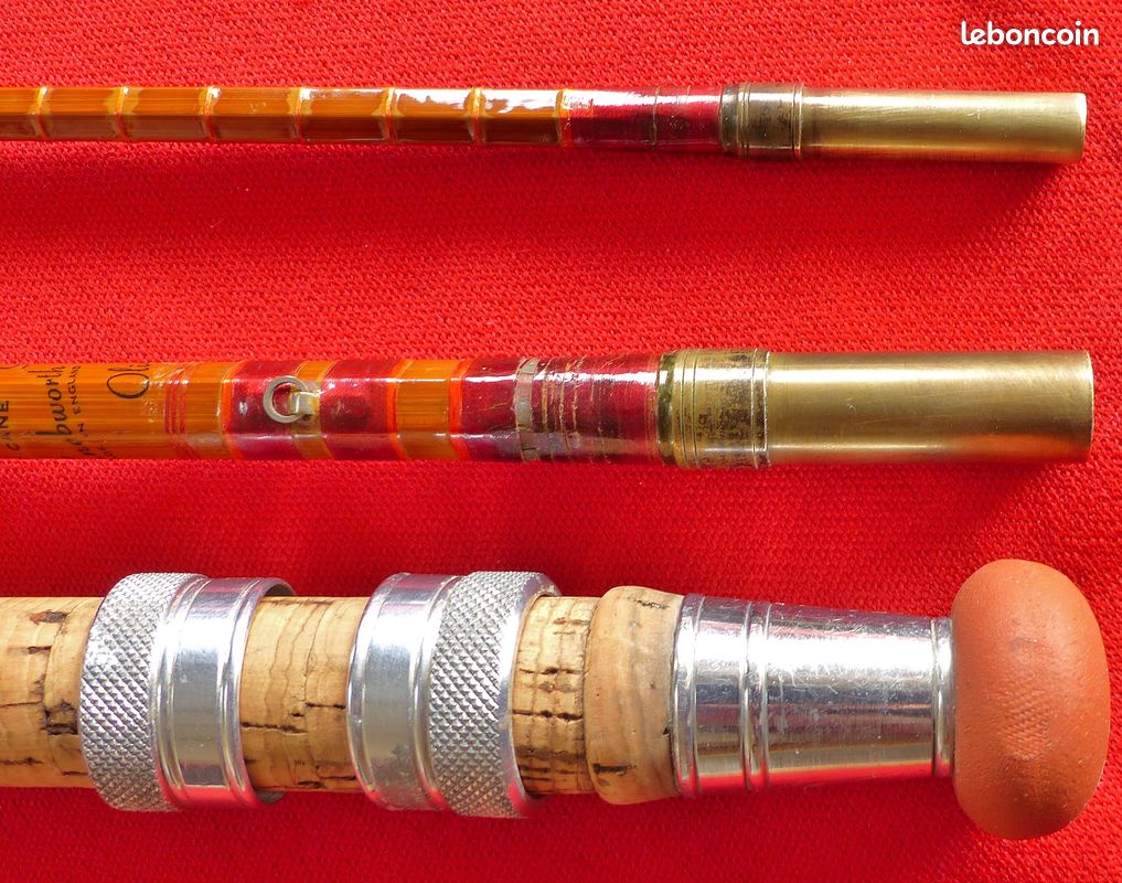 Vente en gros Canne à pêche Tonkin fendue Canne à mouche en bambou