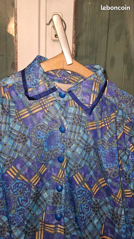 Robe vintage mi longue taille 40 (image 2)