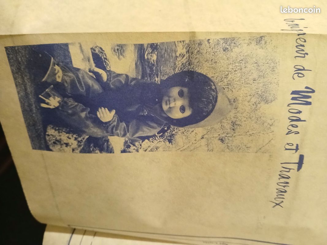 Page De Magazine Modes Et Travaux – Poupée Françoise Michel, Décembre 1978