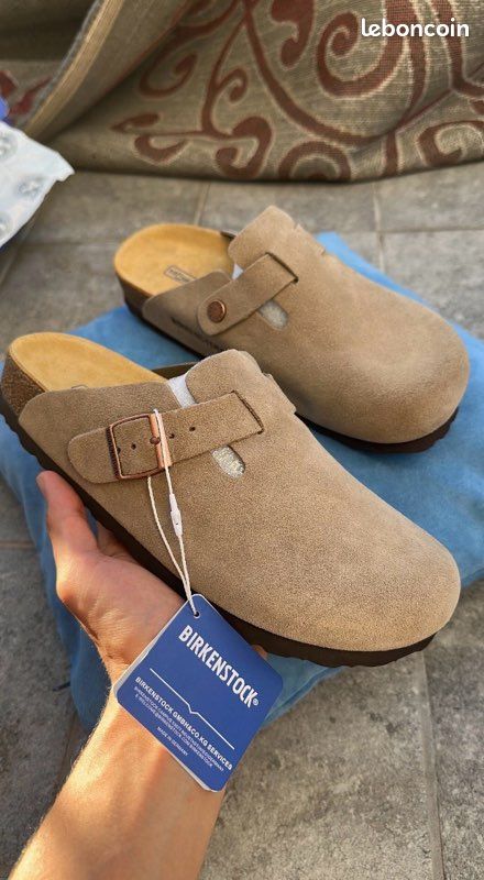 Birkenstock Boston taupe (image 1)