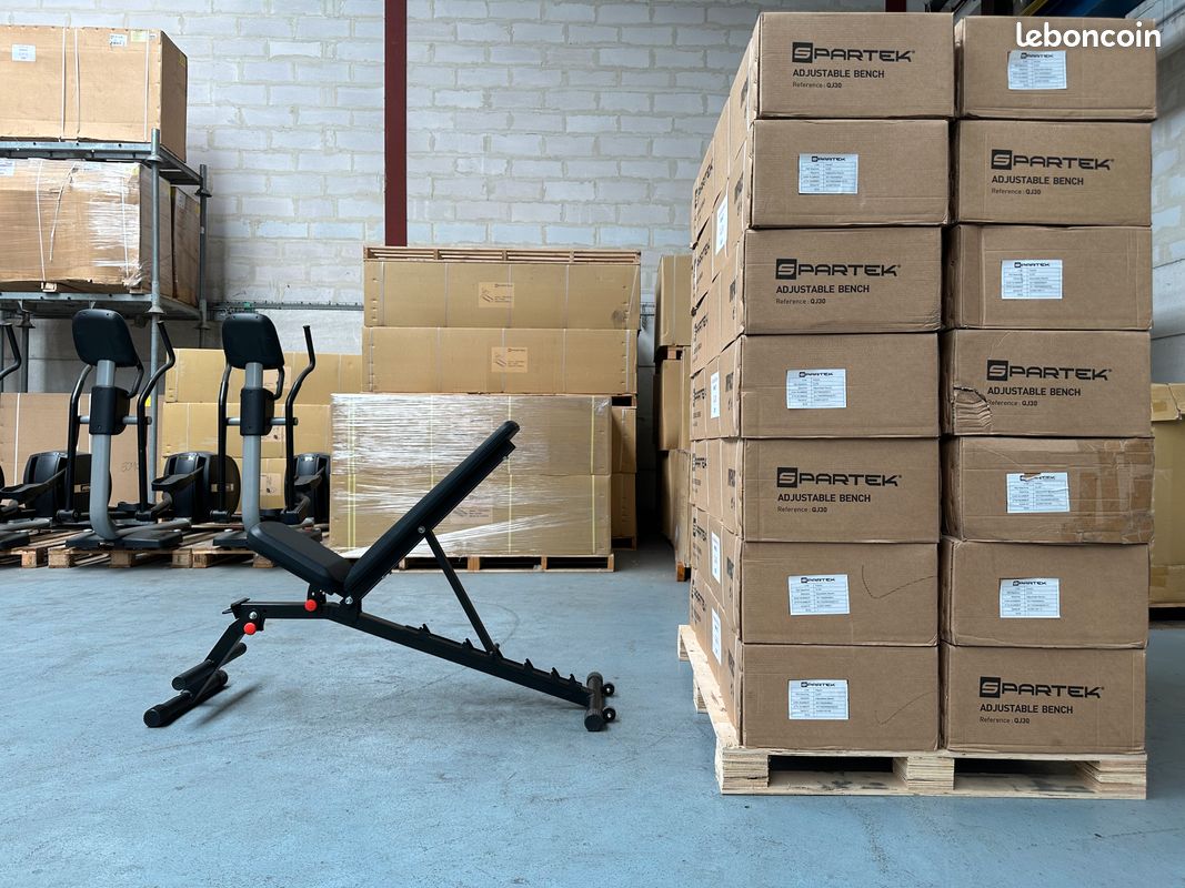 Adjustable Bench QJ30 SPARTEK Impact neuf machine musculation libre banc ajustable multi positions angles professionnel idéal haltères (image 3)